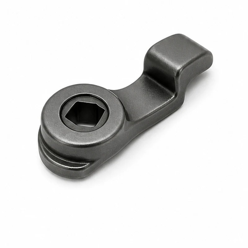 MIM hatch locking cam