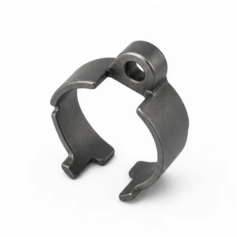 MIM fuel injector retaining clip