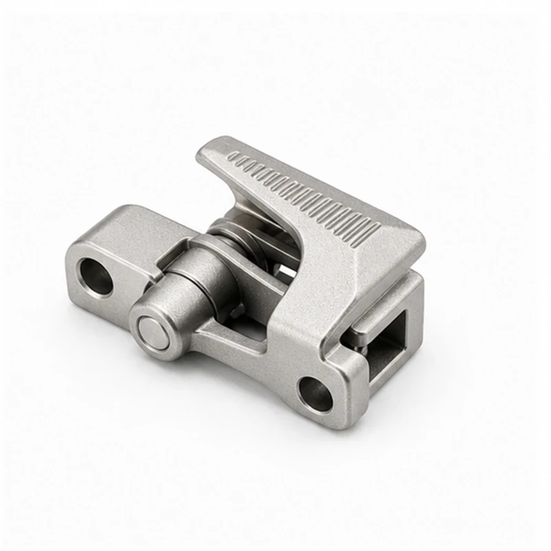 MIM folding bike hinge latch